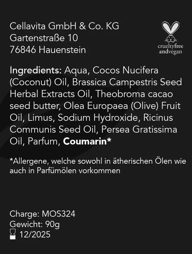 CellaPure Black Magic Seife