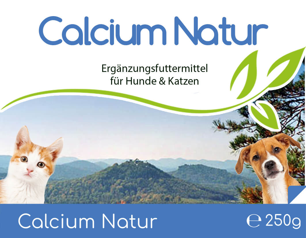 Calcium Natur - 250g für Hunde & Katzen