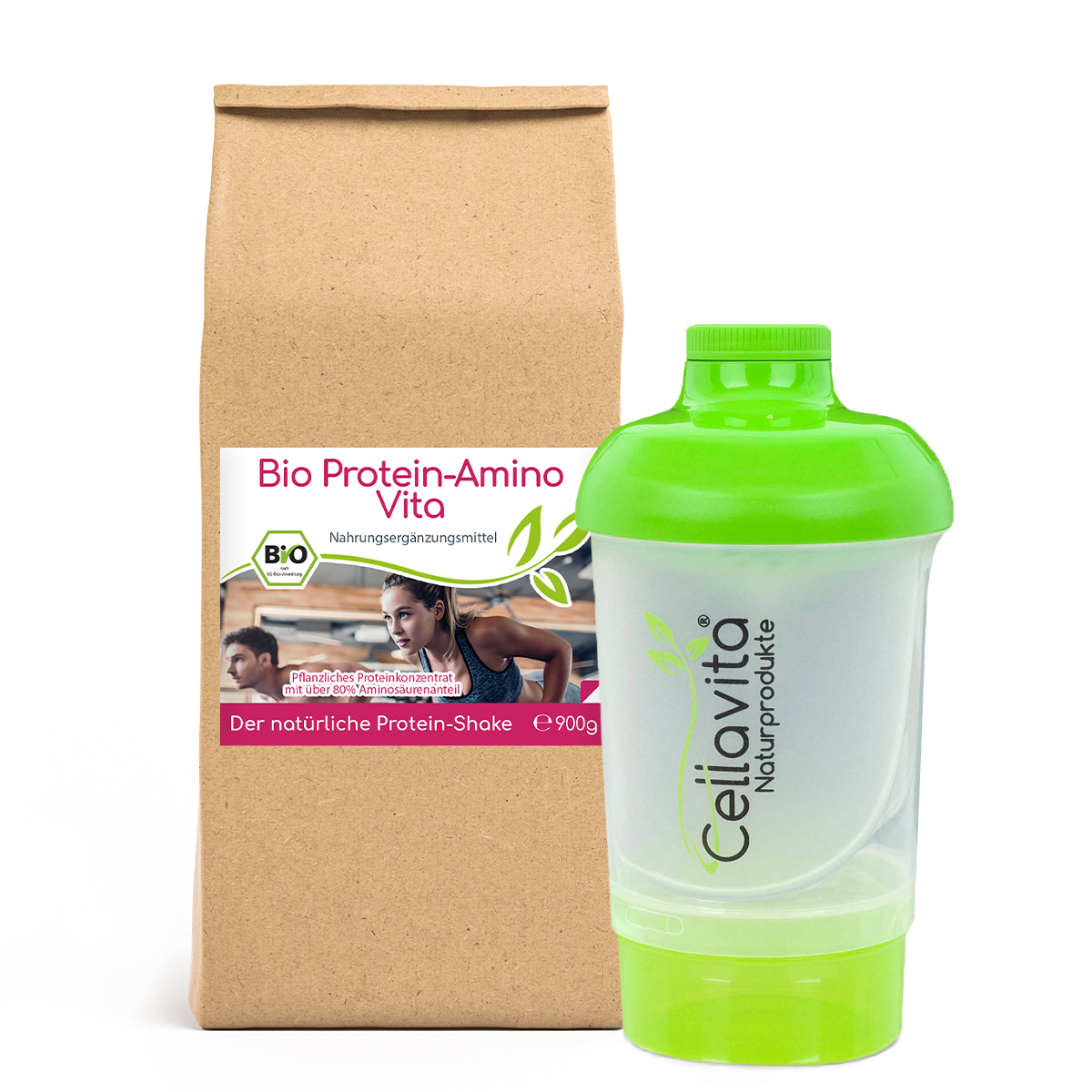Bio Protein-Amino Vita - 30 Portionen - 900g Vorratsbeutel
