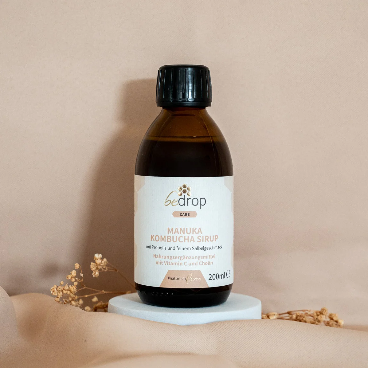 Manuka Kombucha Sirup mit Propolis & Cholin für Lebergesundheit & Immunsystem