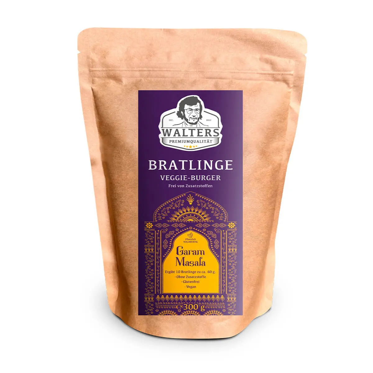 Bratlinge - Veggieburger "Garam Masala" für 10 Bratlinge