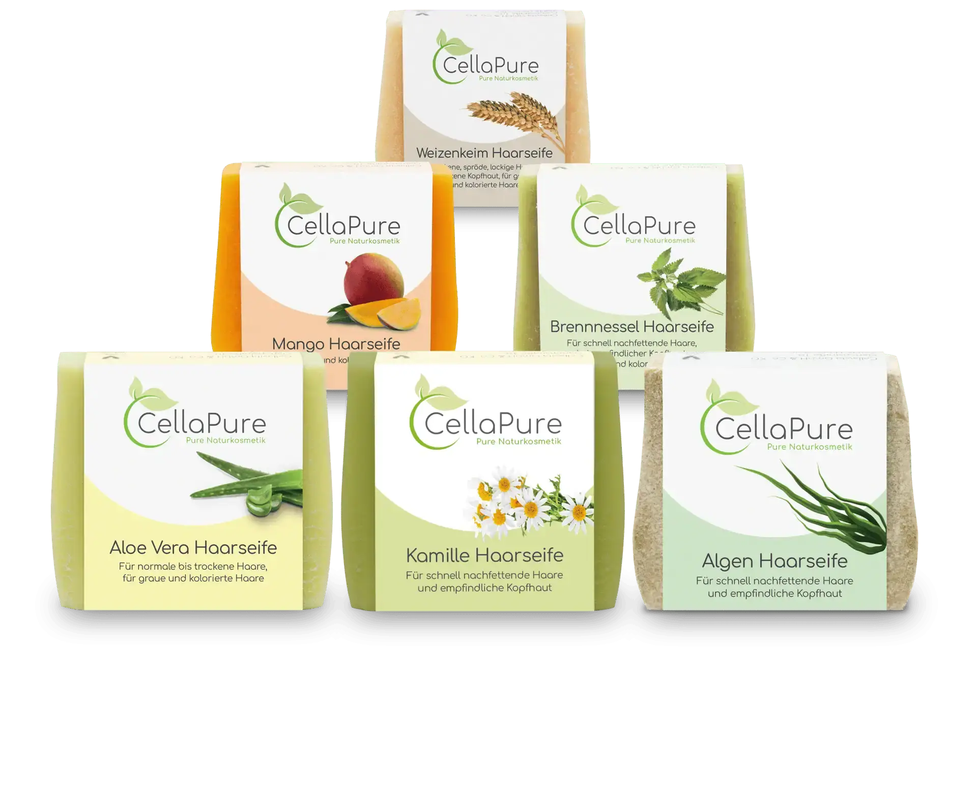 CellaPure Haarseifen Vorteilspaket