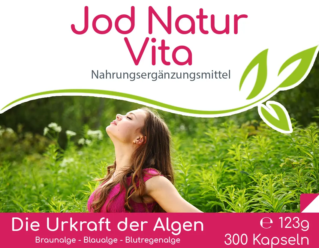 Jod Natur (Astaxanthin) Vita Kapseln