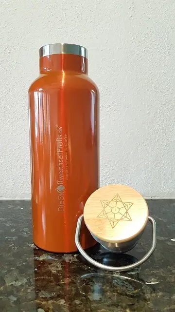 Hochenergie-Getränkeflasche 500ml by DieStoffwechselProfis® mit 90.10.® Quanten-Technologie