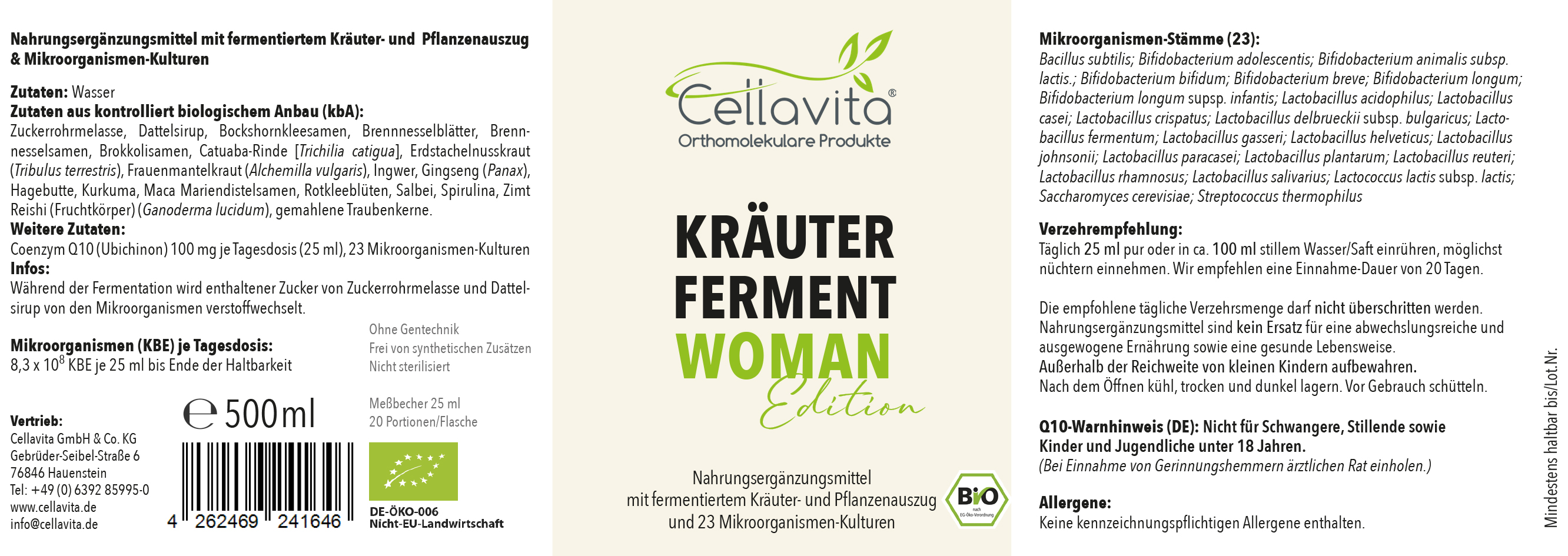 Kräuterferment Women Edition