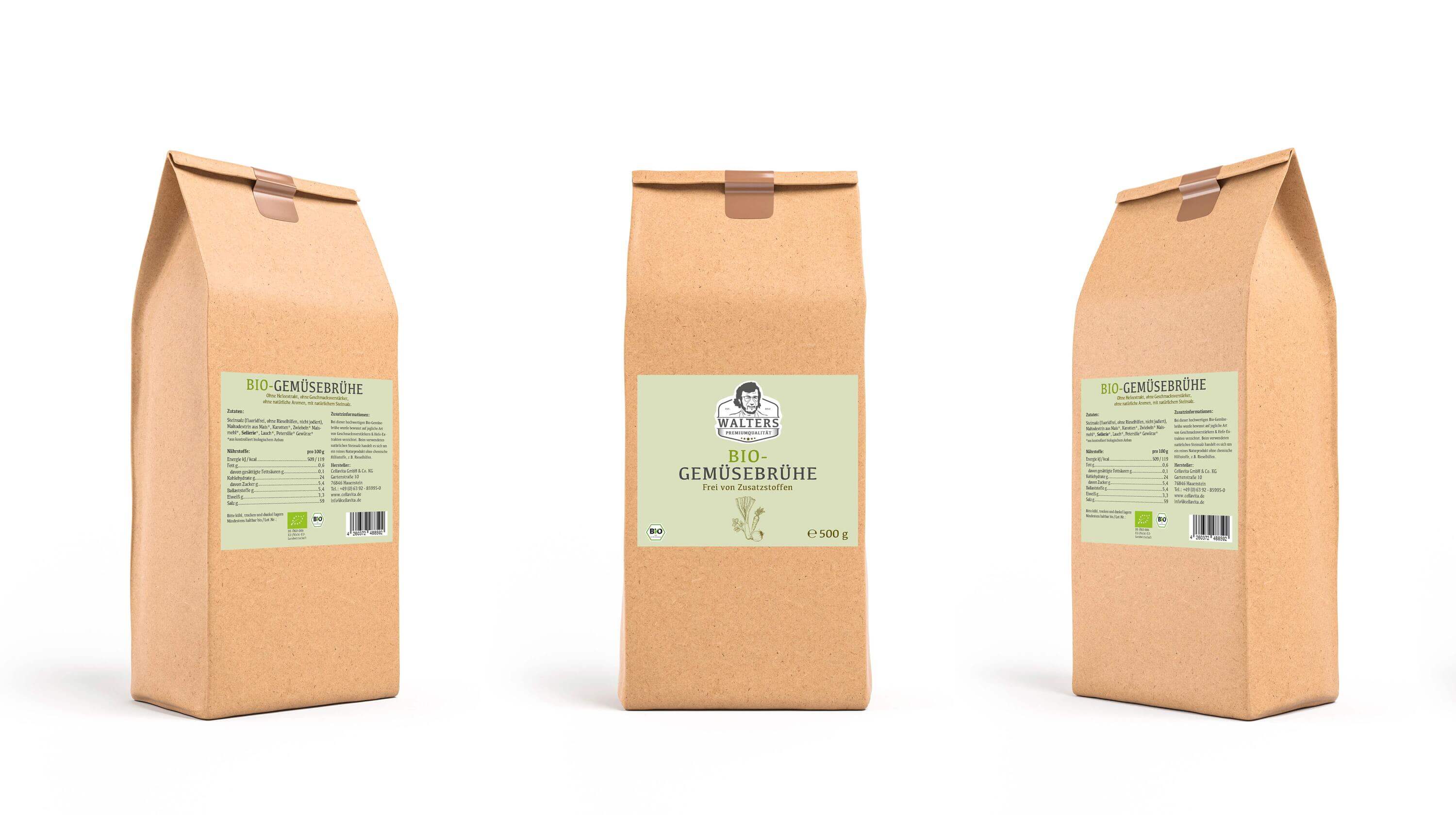 Bio Gemüsebrühe 500g