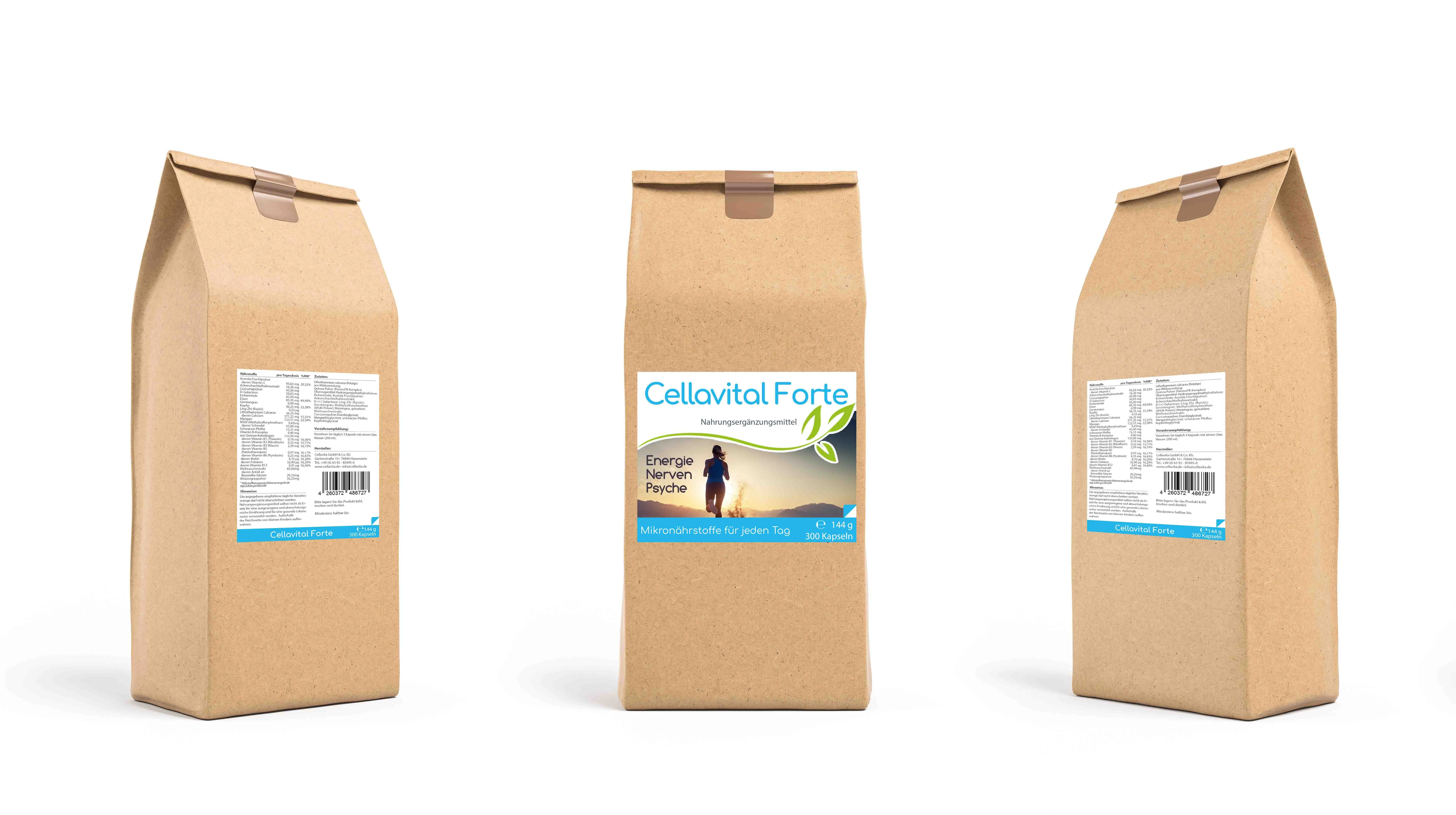 Cellavital® Forte | Multi-Synergie für jeden Tag in Kapseln