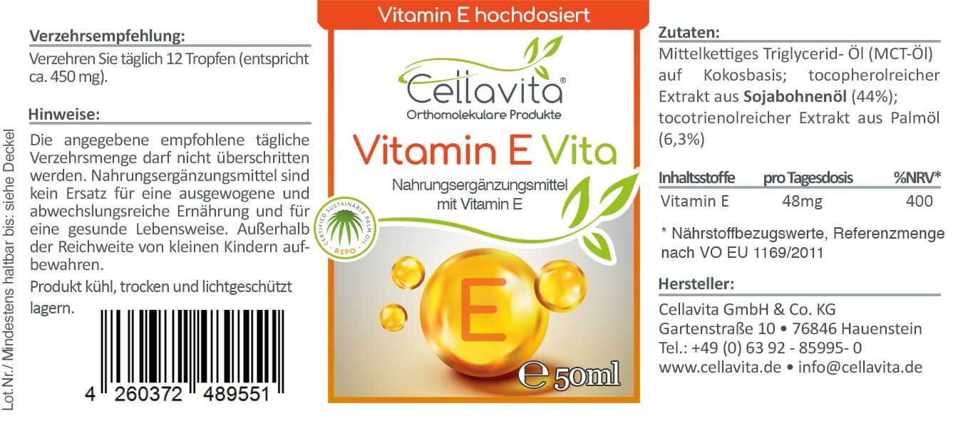 Vitamin E 50ml