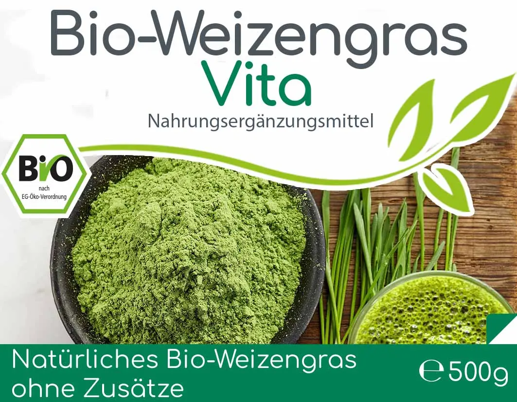 Bio Weizengras Vita Pulver
