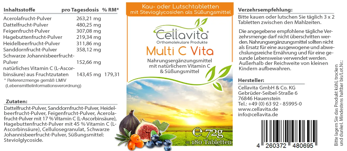Multi C Vita Tabletten 