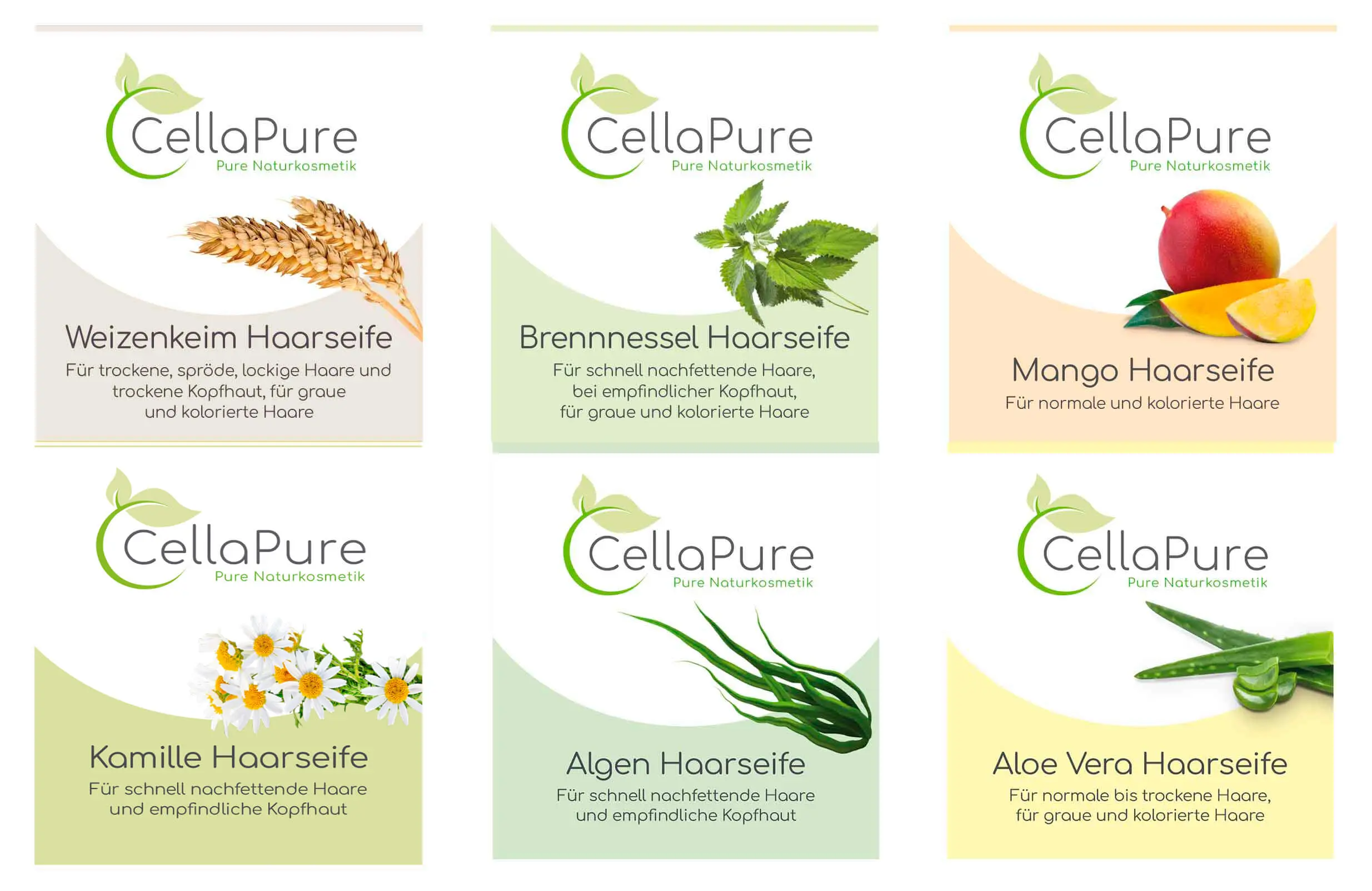 CellaPure Haarseifen Vorteilspaket