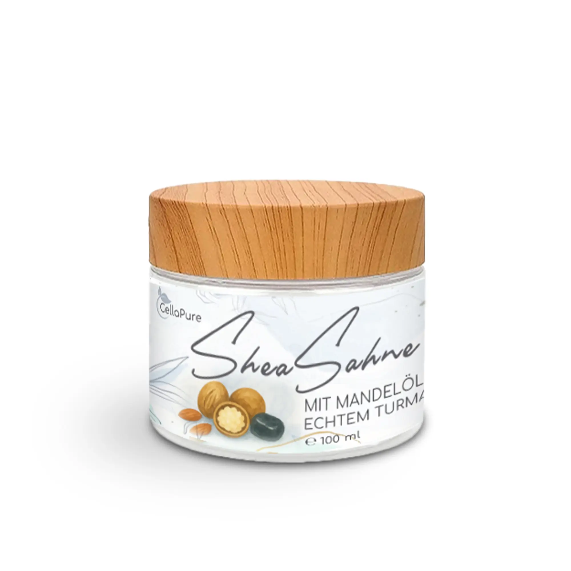 Shea Sahne mit Mandelöl & echtem Turmalin