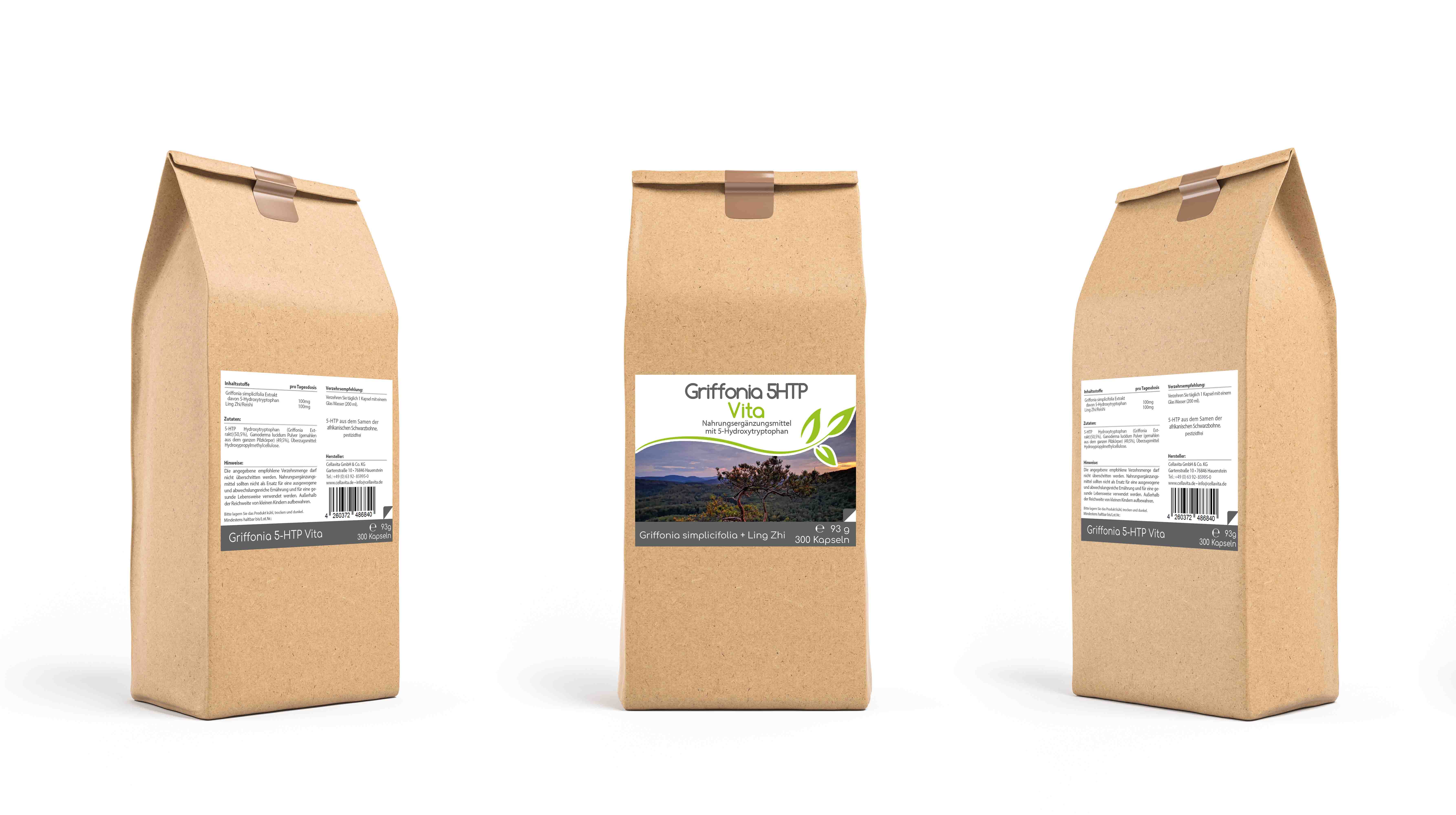 Griffonia 5-HTP (4-Monatsvorrat) Kapseln 