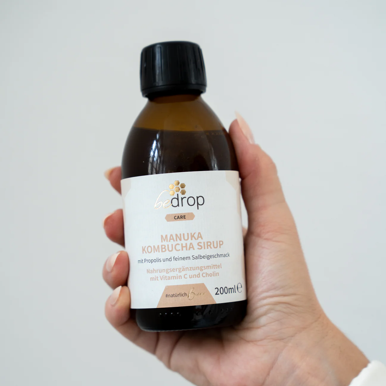 Manuka Kombucha Sirup mit Propolis & Cholin für Lebergesundheit & Immunsystem