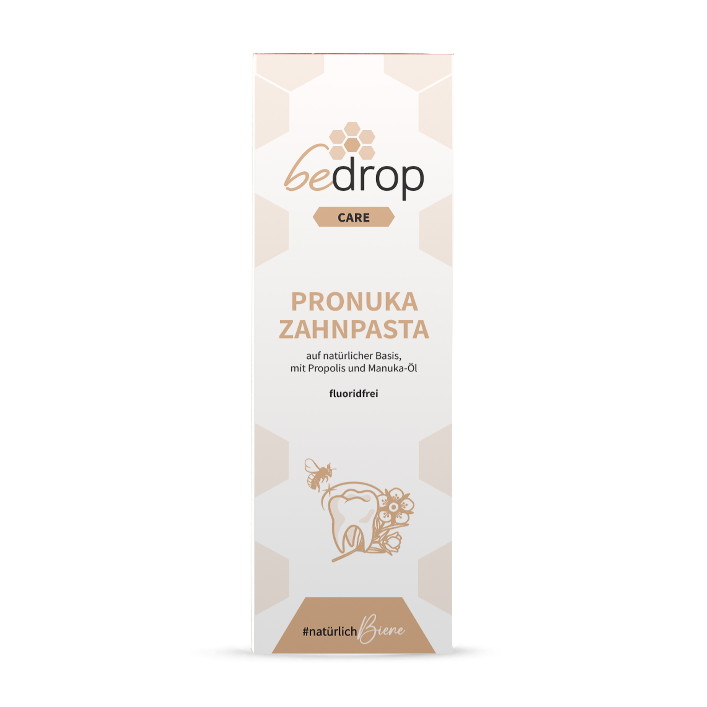 Zahnpasta, natürliche Zahncreme mit Propolis & Manuka-Öl, fluoridfrei „Pronuka" - 75ml