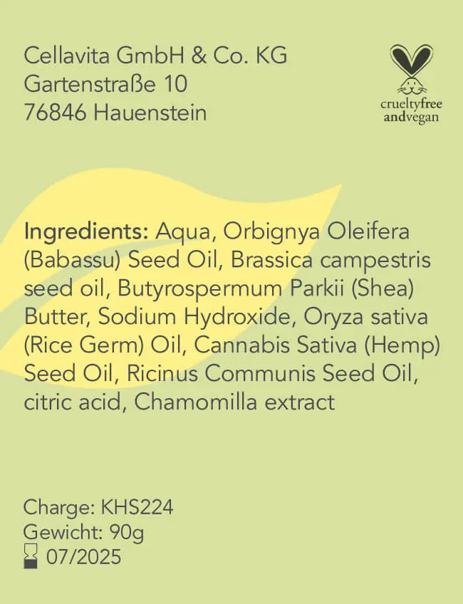 CellaPure Kamille Haarseife
