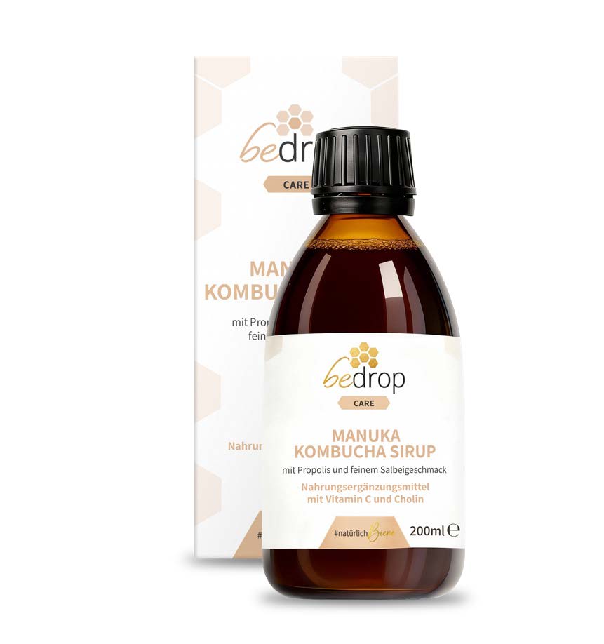 Manuka Kombucha Sirup mit Propolis & Cholin für Lebergesundheit & Immunsystem