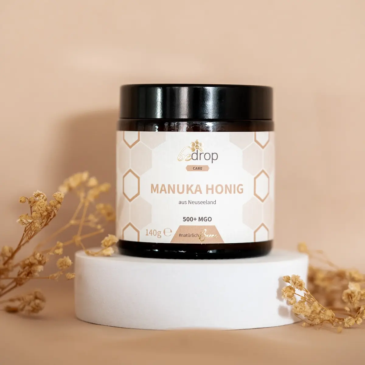 Echter Manuka Honig MGO 500+ 140g Glas