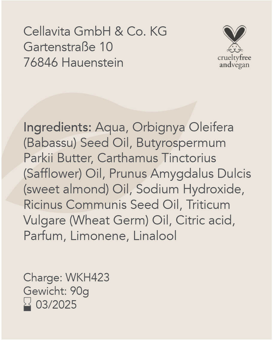 CellaPure Weizenkeim Haarseife