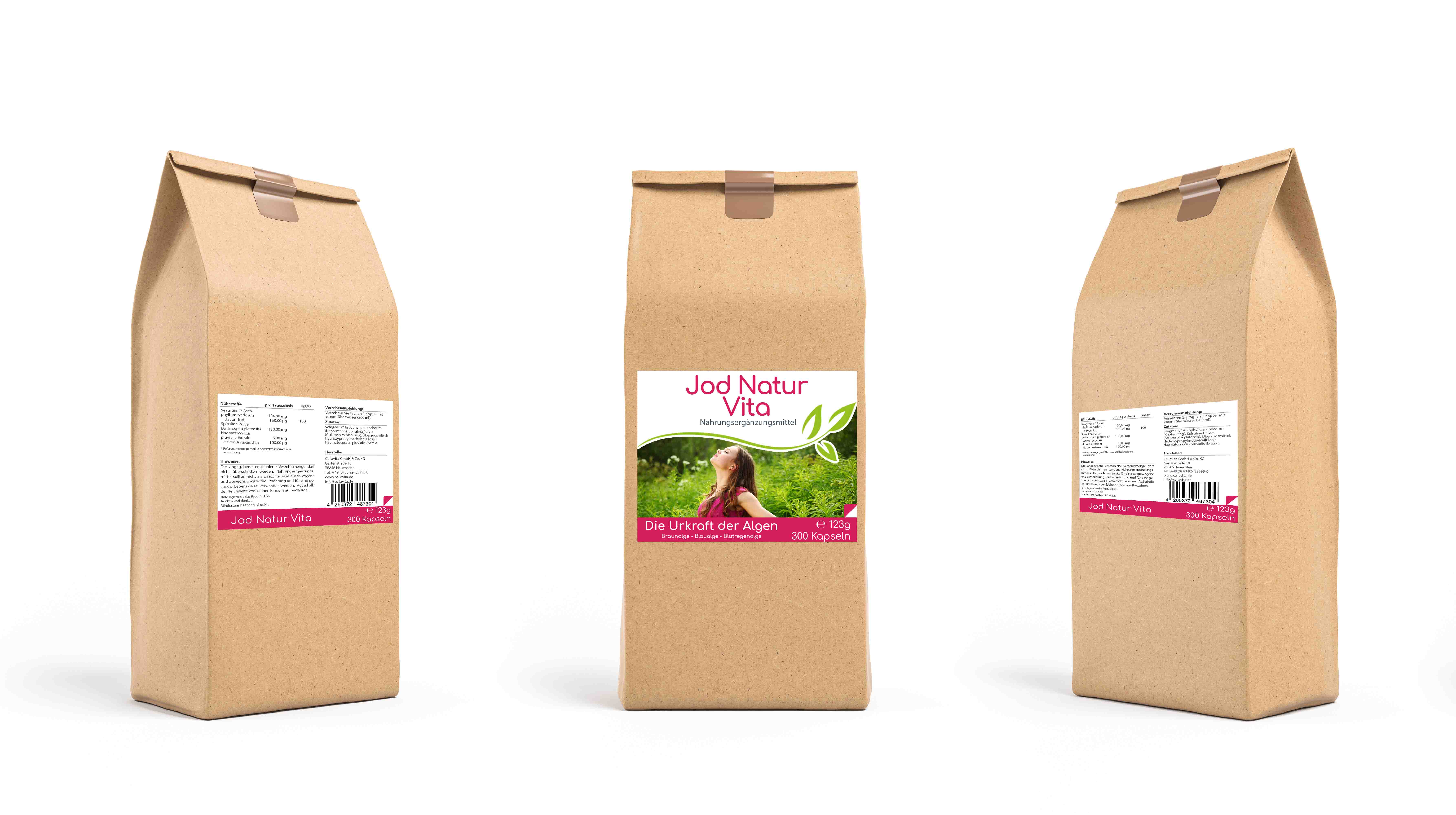 Jod Natur (Astaxanthin) Vita Kapseln
