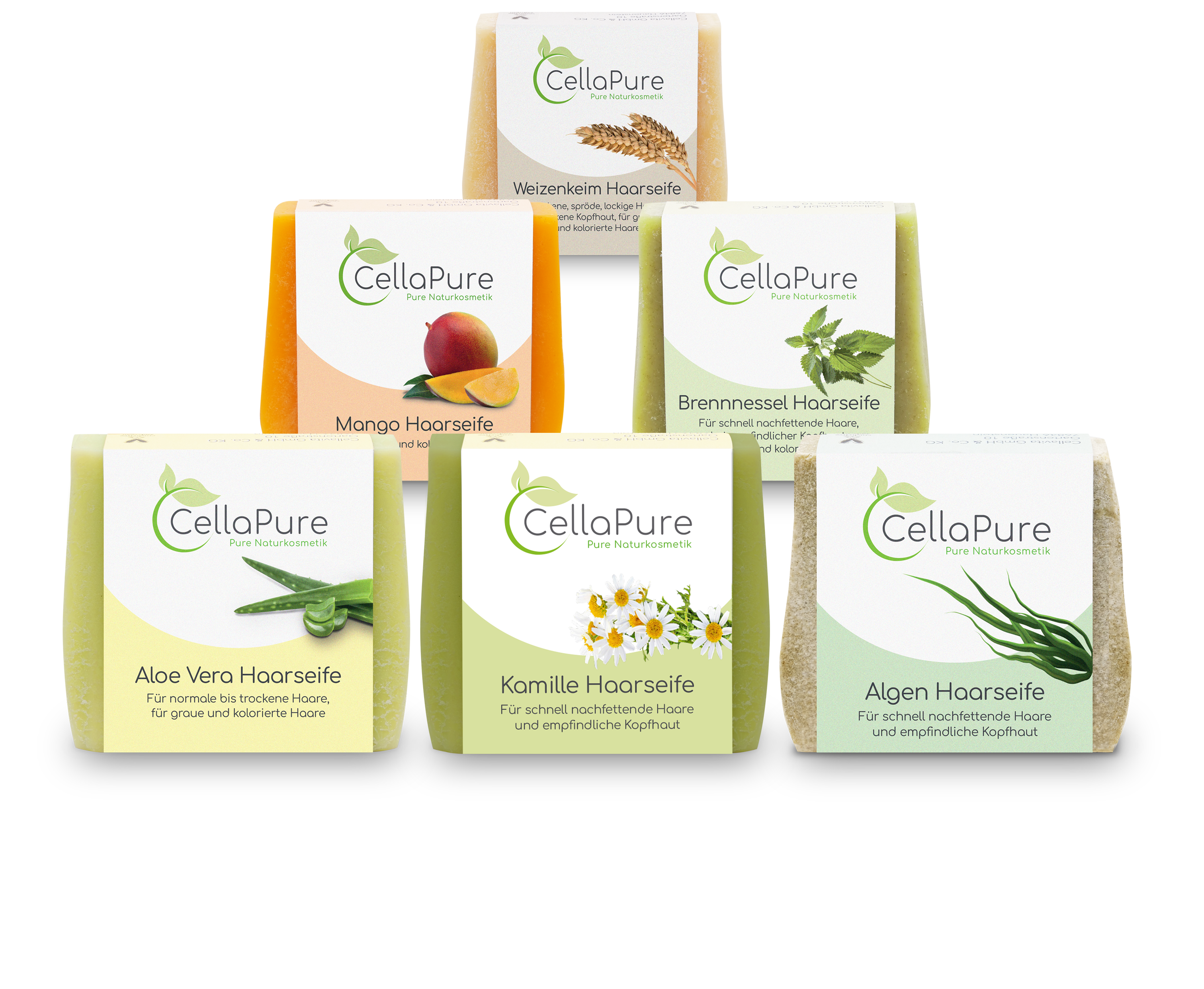 CellaPure Haarseifen Vorteilspaket