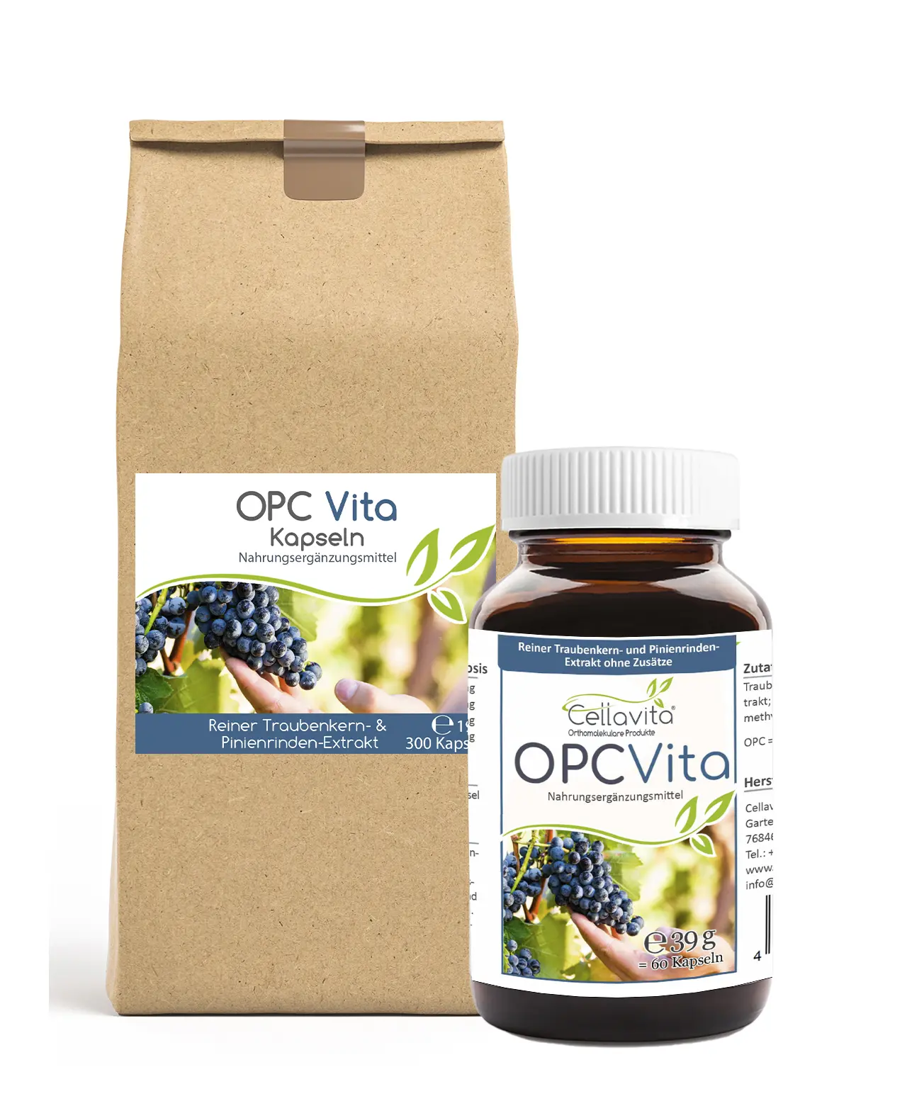 OPC Vita | Traubenkern- und Pinienrinden-Extrakt Kapseln