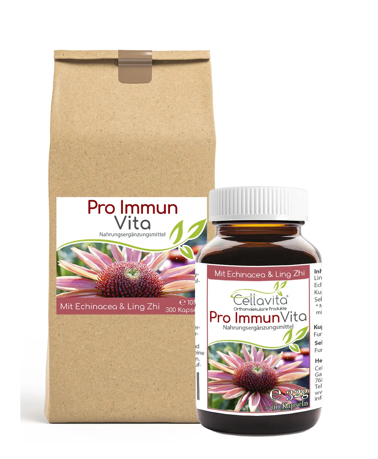 Pro Immun Vita  (mit Echinacea + Ling Zhi) Kapseln