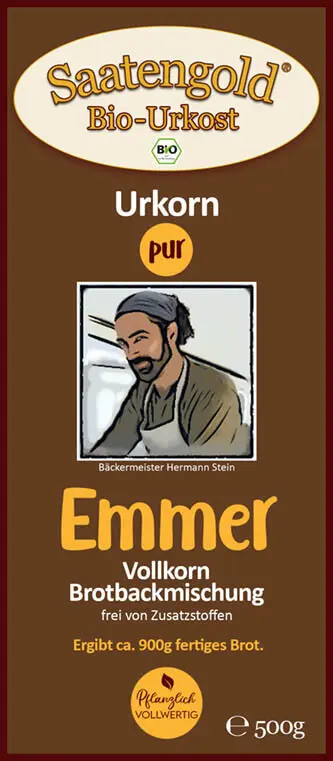 Mehl-Brotbackmischung (Bio) Emmer pur 500g