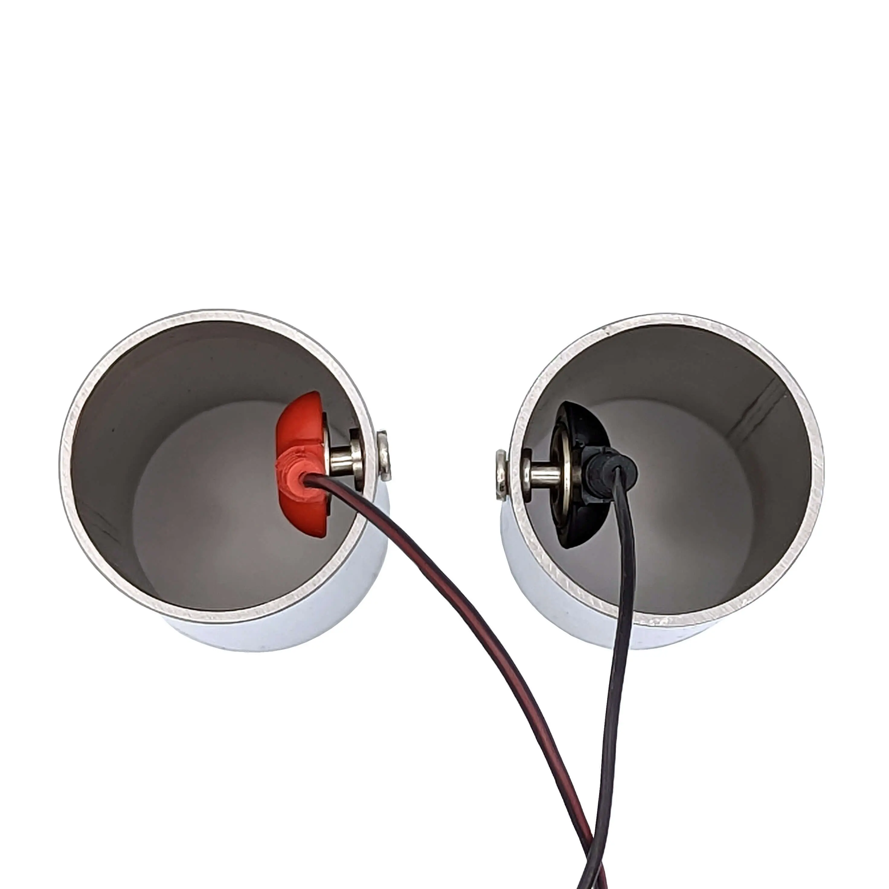 Edelstahl-Handelektroden für das Dreistufen-Feinstrom-Gerät