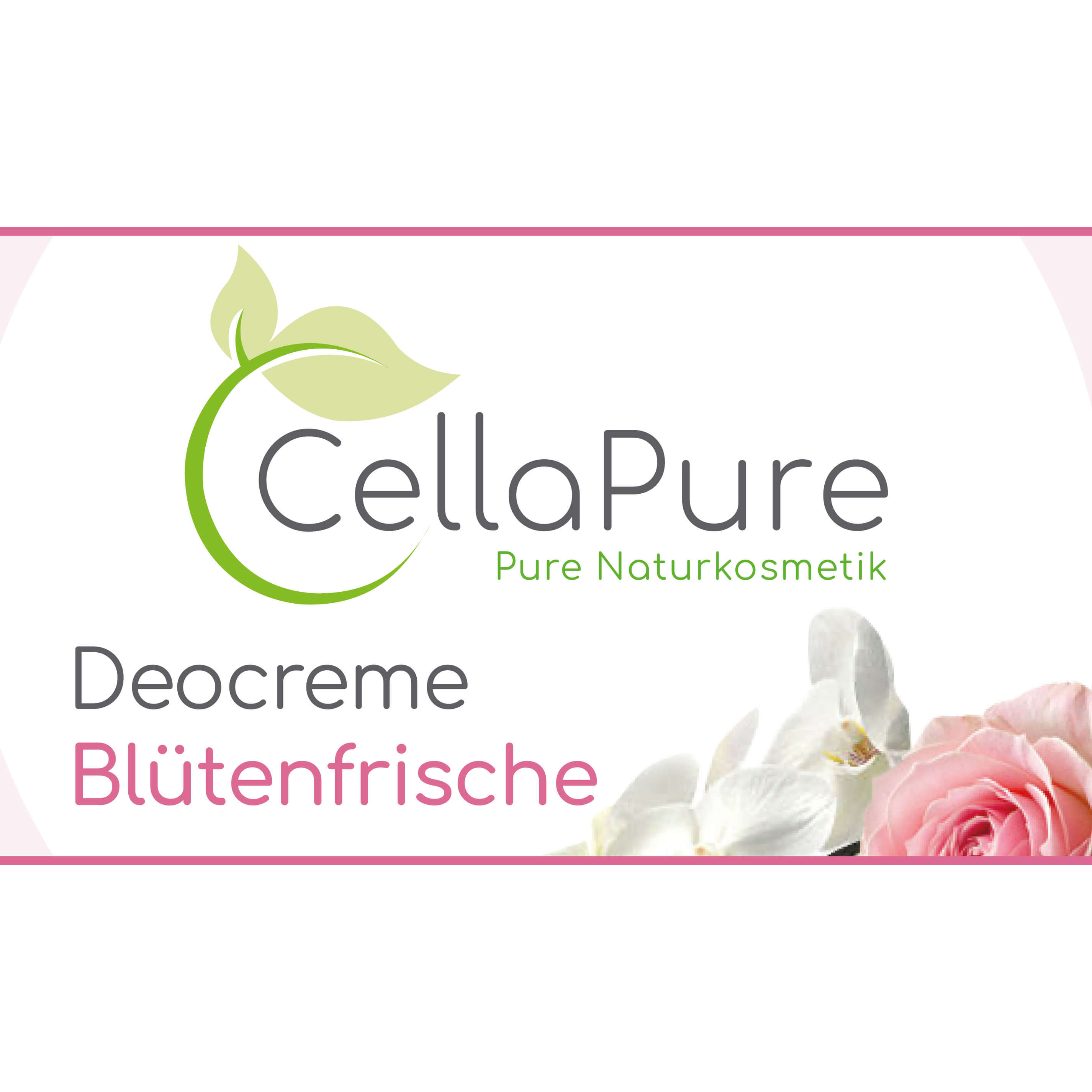 CellaPure Deocreme Blütenfrische - 30 ml