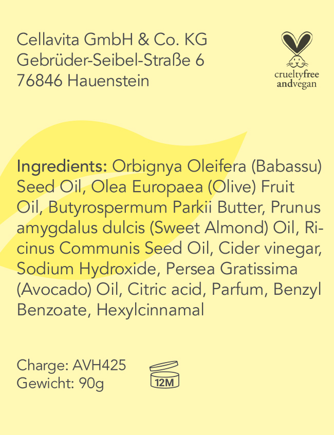 CellaPure Aloe Vera Haarseife