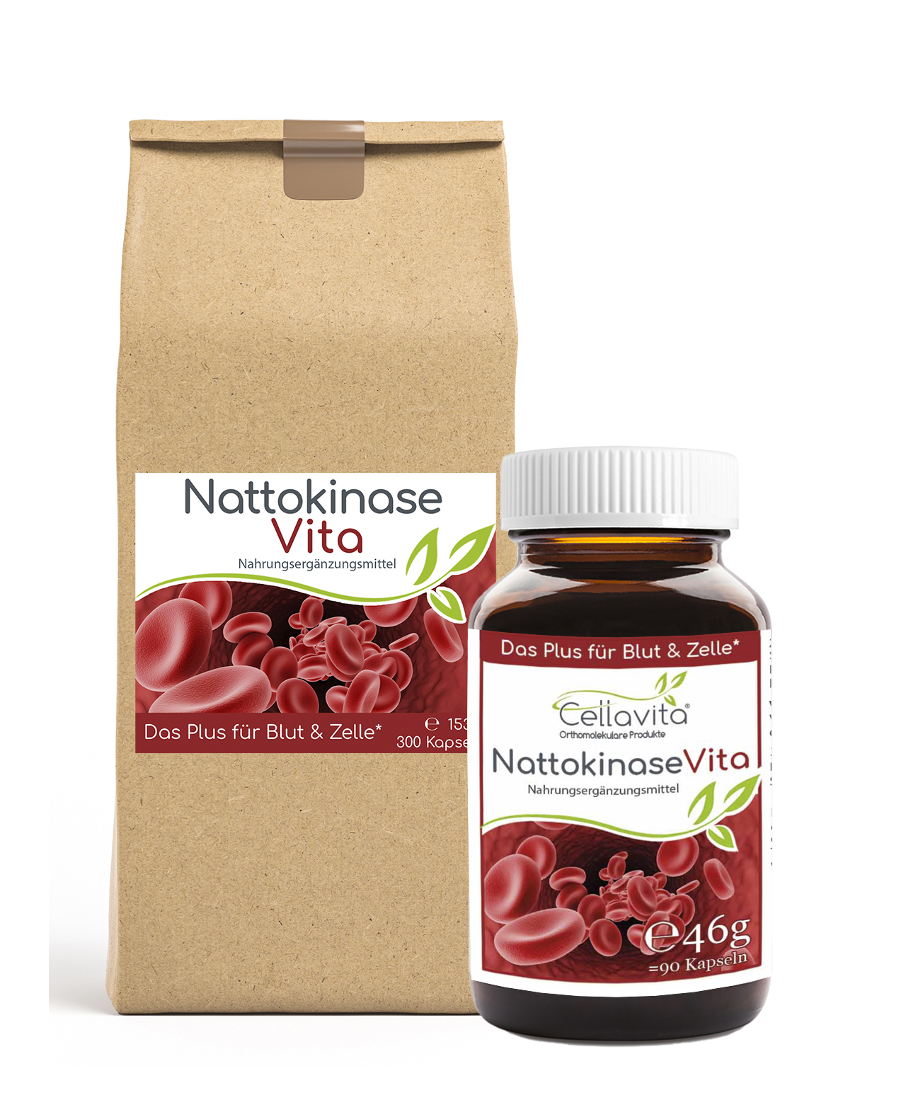 Nattokinase Vita Kapseln (Das Plus für Blut & Zelle) 