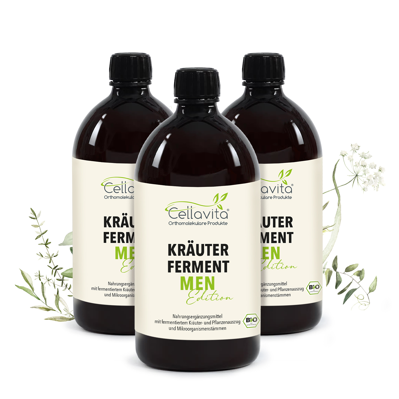 Kräuterferment Men Edition 3x500ml