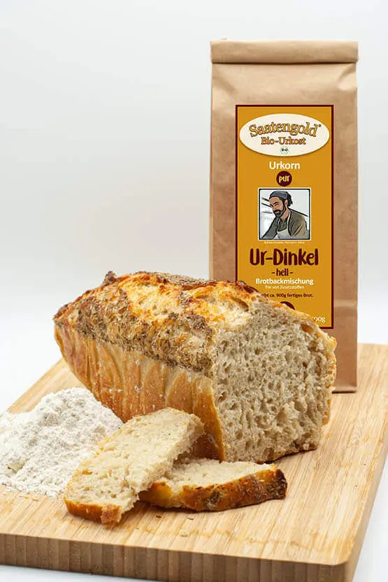 Mehl-Brotbackmischung (Bio) Ur-Dinkel hell pur 500g