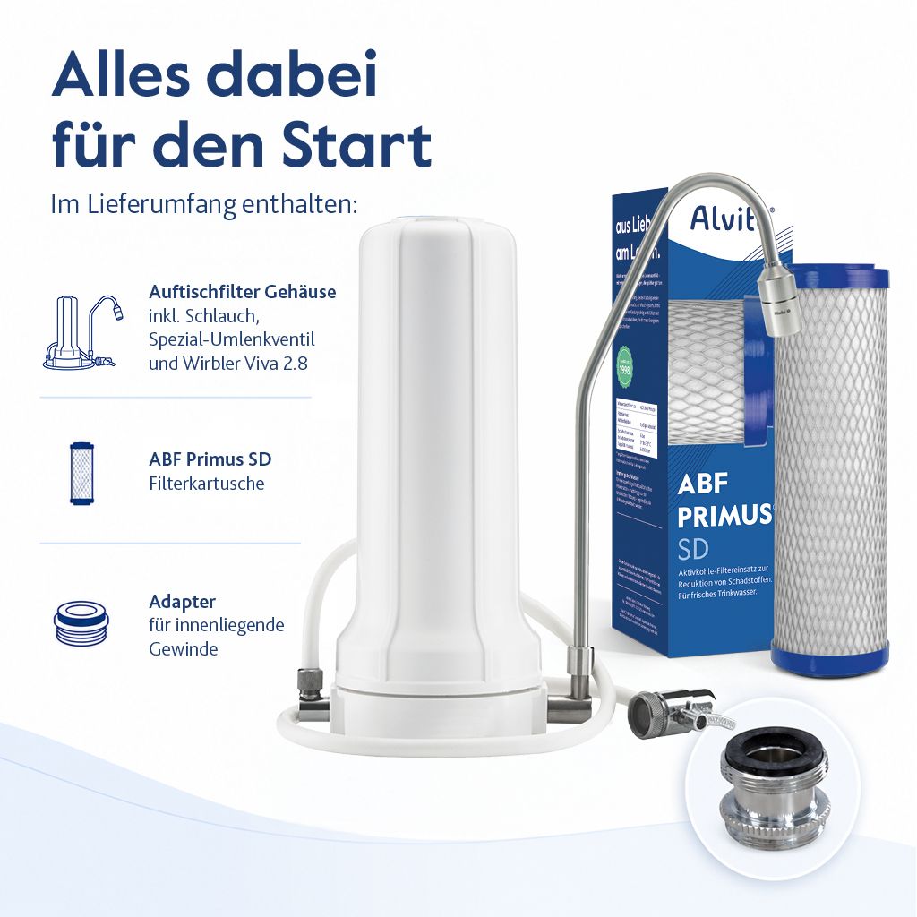 Alvito® Auftischfilter Vital