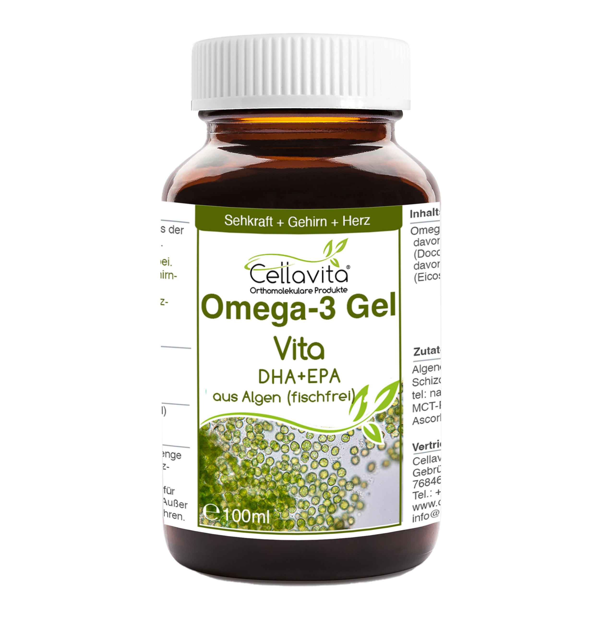 Omega-3 Vita DHA-EPA Algenöl 100ml