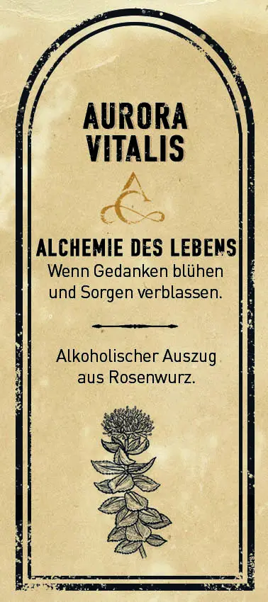 Aurora Vitalis – Tinktur aus Rosenwurz-Extrakt