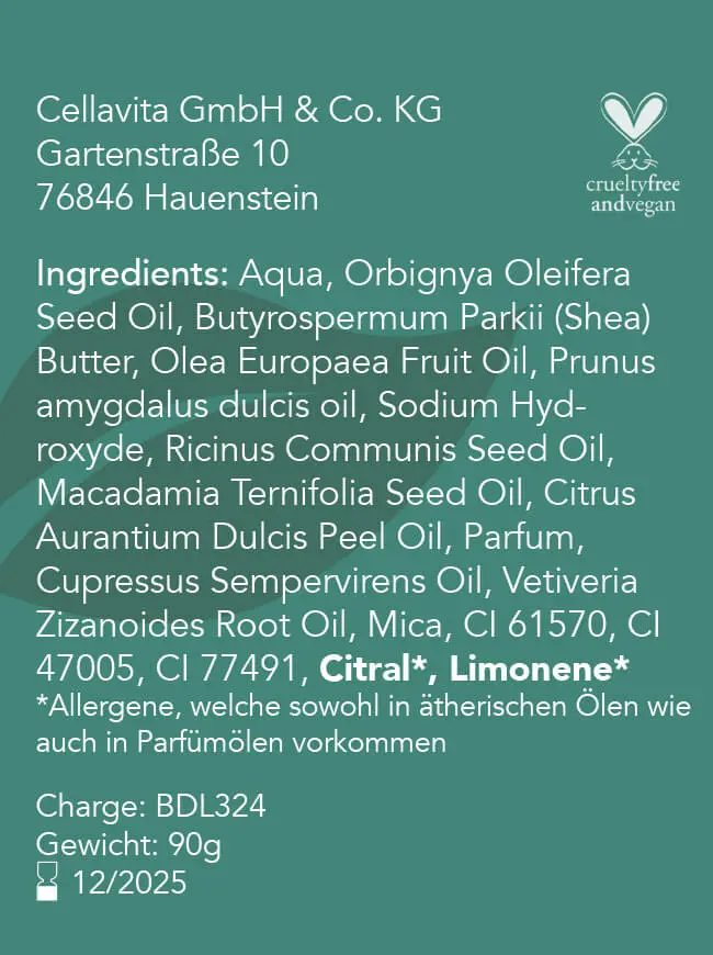 CellaPure Blume des Lebens Seife