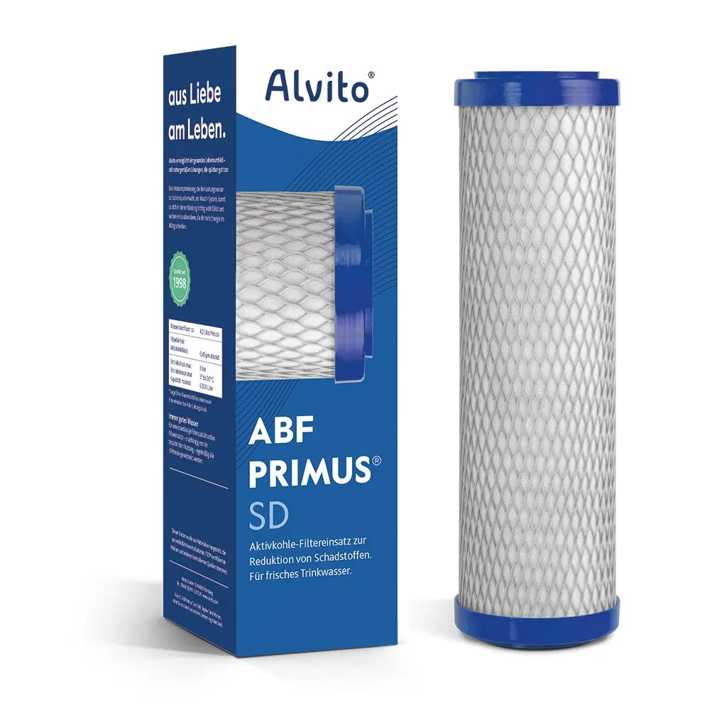 Alvito Filterkartusche Aktivkohlefilter ABF Primus® SD "blau"
