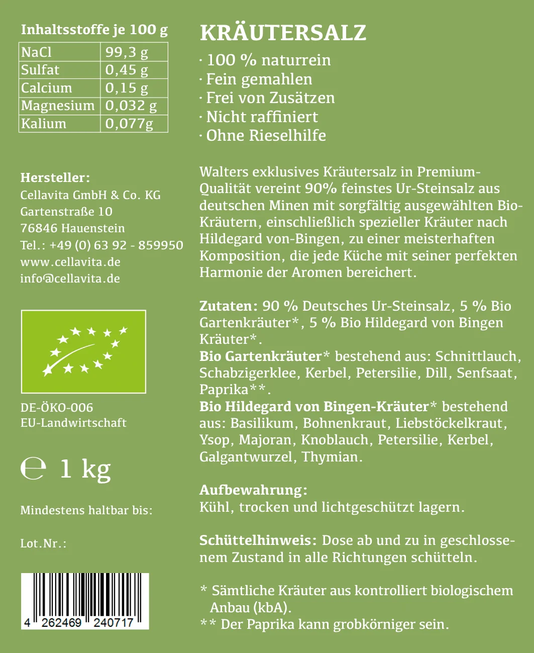 Kräutersalz 