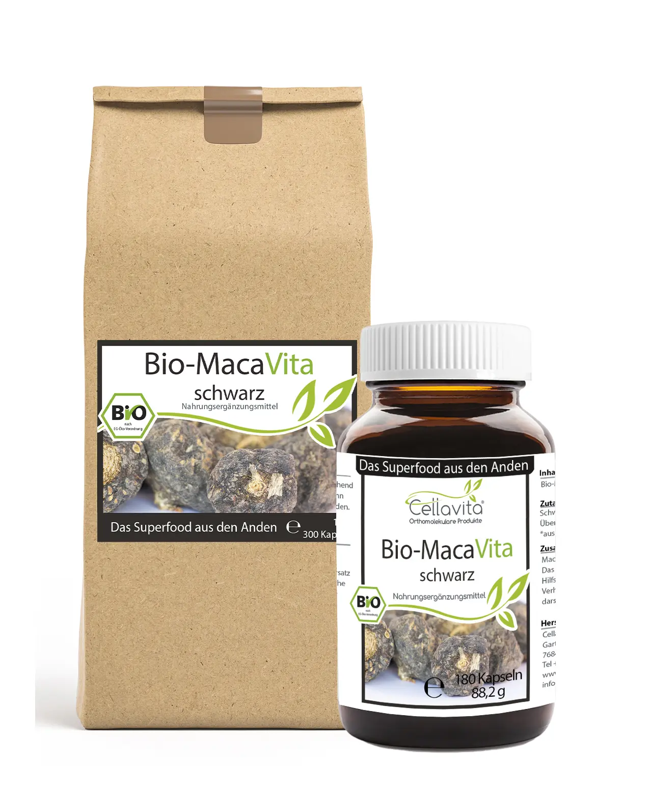 Bio-Maca Vita schwarz Kapseln