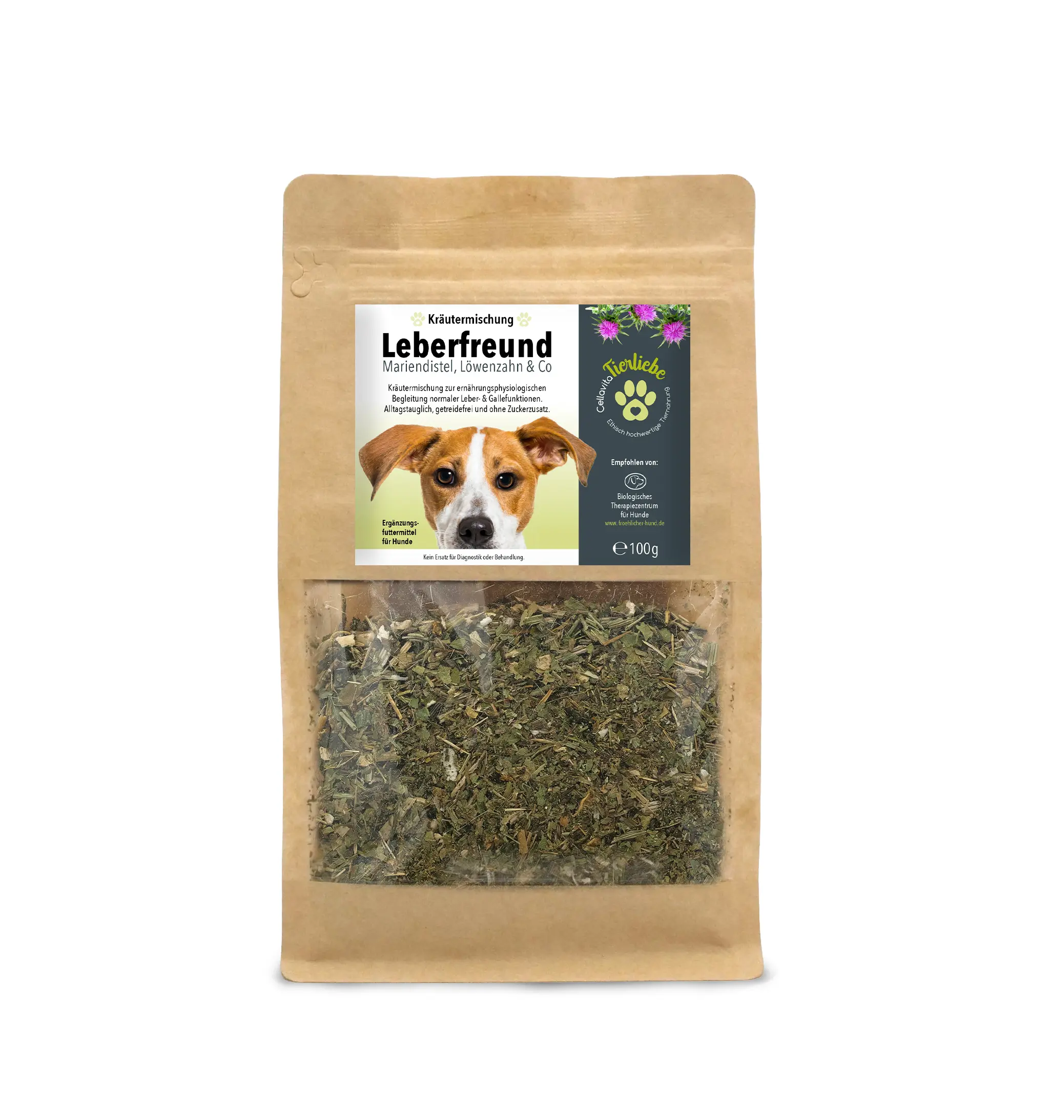 Leberfreund für Hunde  Mariendistel, Löwenzahn & Co