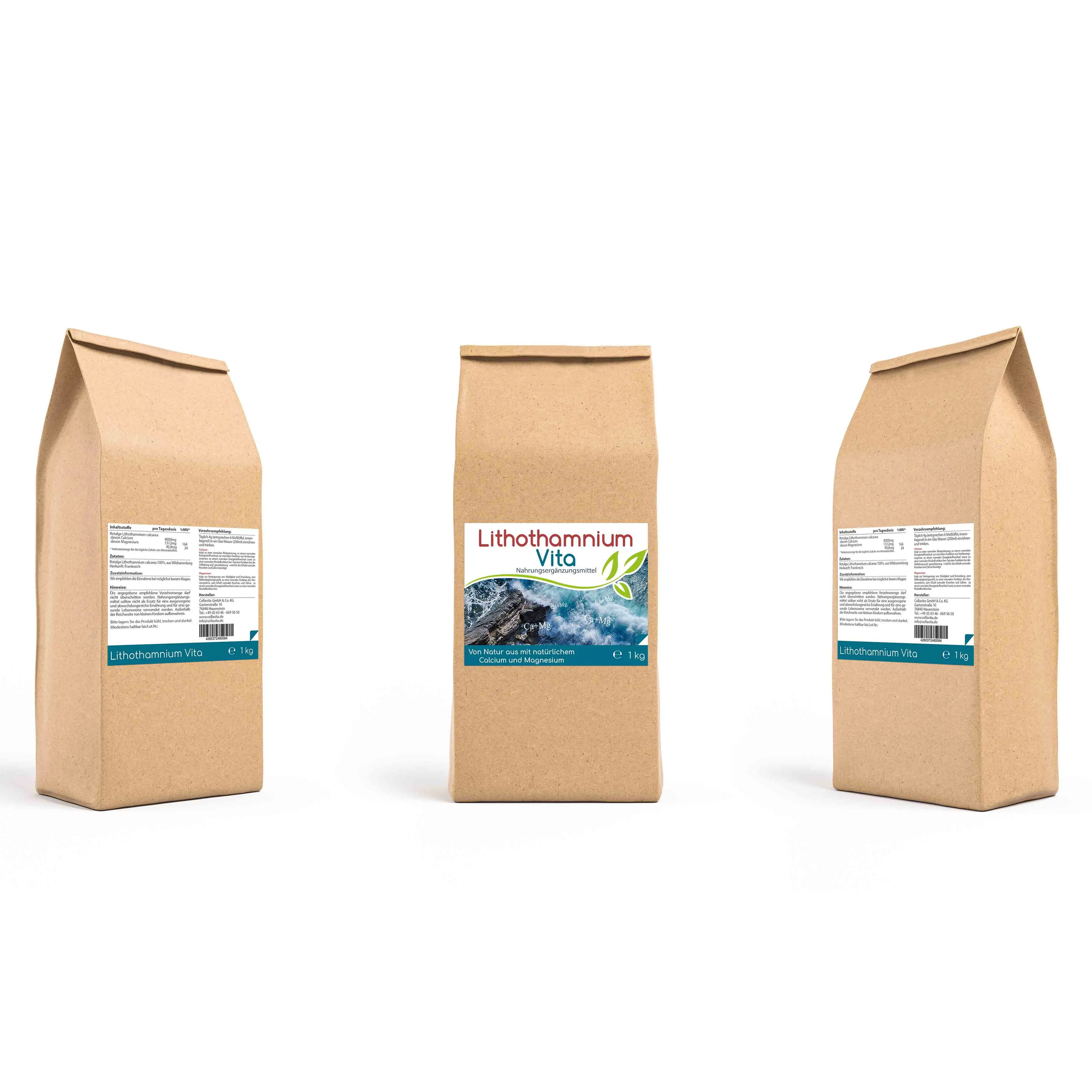 Lithothamnium Vita (100 % Rotalge) Pulver