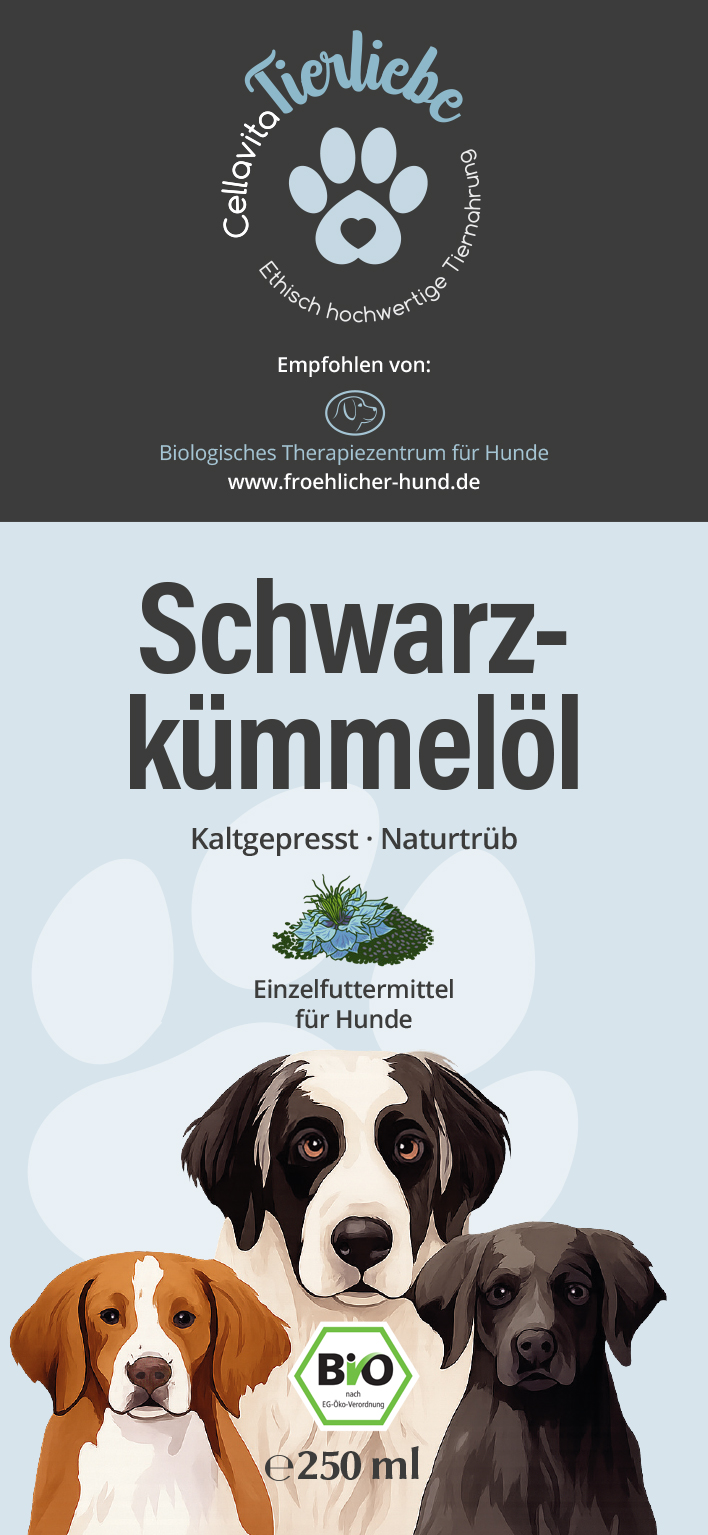 Bio-Schwarzkümmelöl Tier