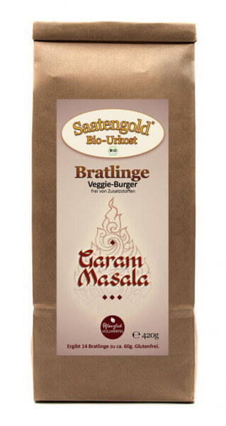 Bratlinge - Veggieburger "Garam Masala" für 14 Bratlinge 