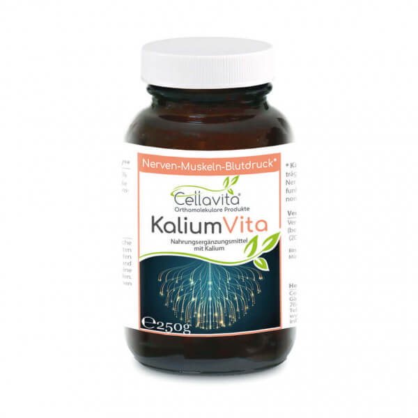 Kalium Vita (Nerven-Muskeln-Blutdruck) 250g Pulver im Glas