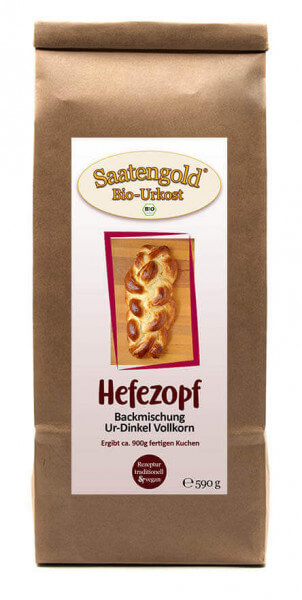 Hefezopf Backmischung (Bio) Ur-Dinkel Vollkorn 585g