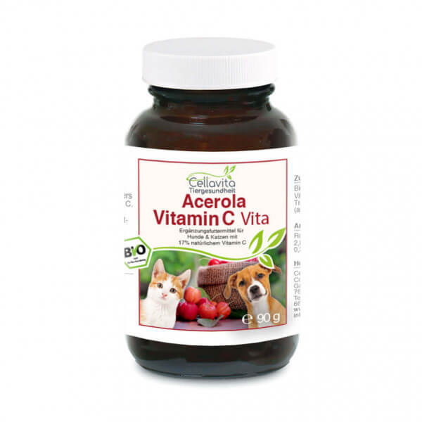 Acerola Vitamin C - 90g für Hunde &amp; Katze