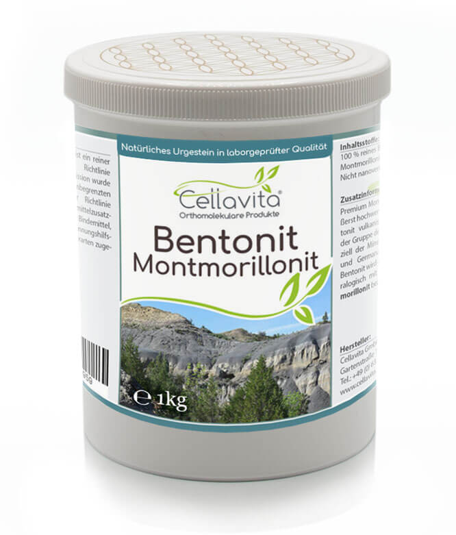 Premium Bentonit Montmorillonit 1000g