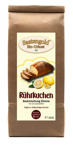 Zitronenkuchen Backmischung (Bio) Ur-Dinkel hell 350g